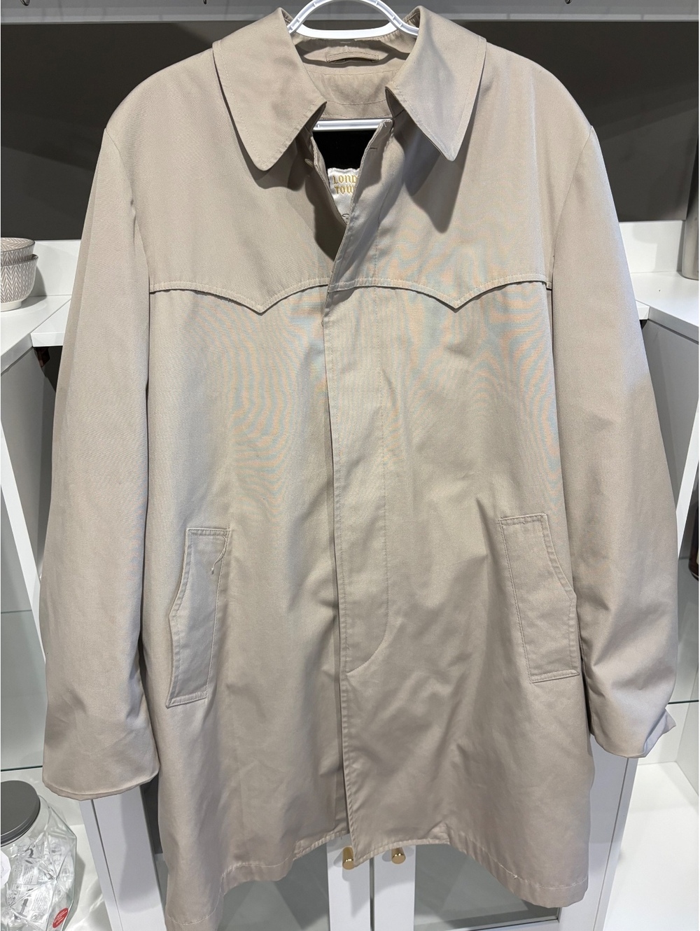Londontowne (London Fog) Vintage Raincoat trench coat Size 42 beige